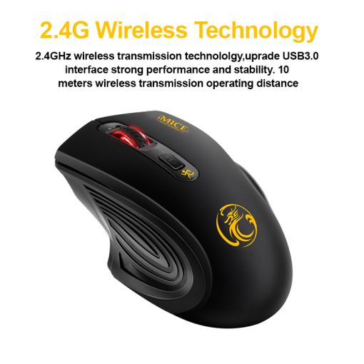 iMice LM501800BK Wireless Mouse - Image 2