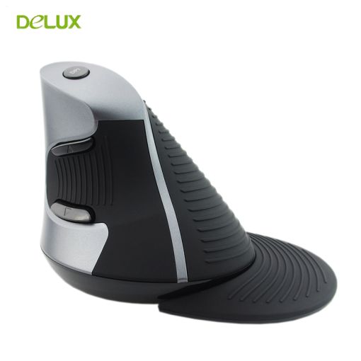 Delux M618 Vertical Ergonomic Wireless Mouse