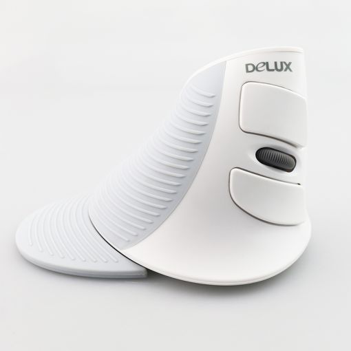Delux M618 Vertical Ergonomic Wireless Mouse - Image 4