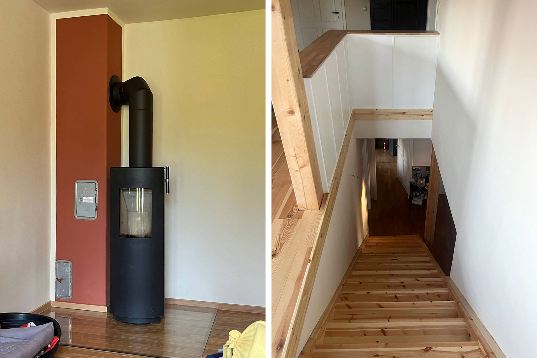 Holztreppe