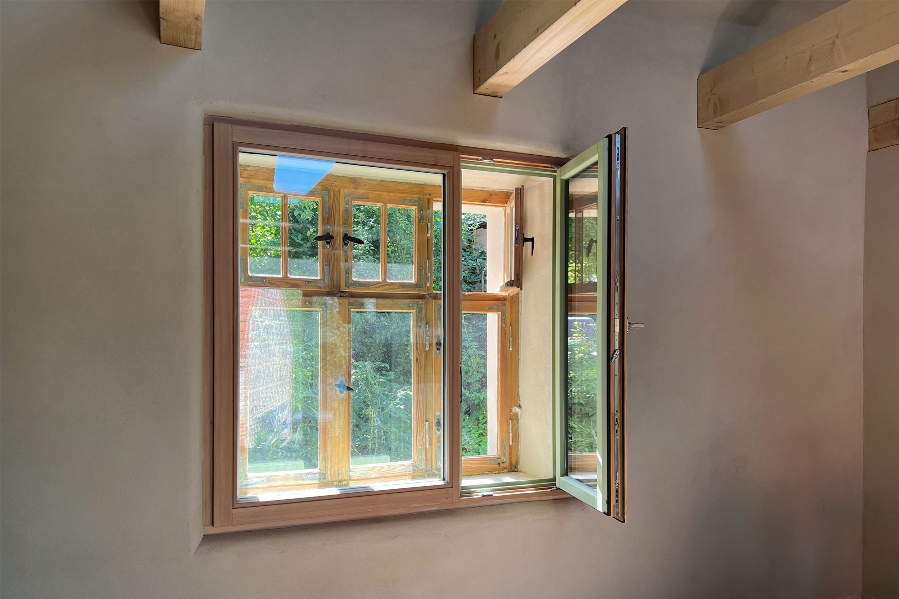 Holzfenster