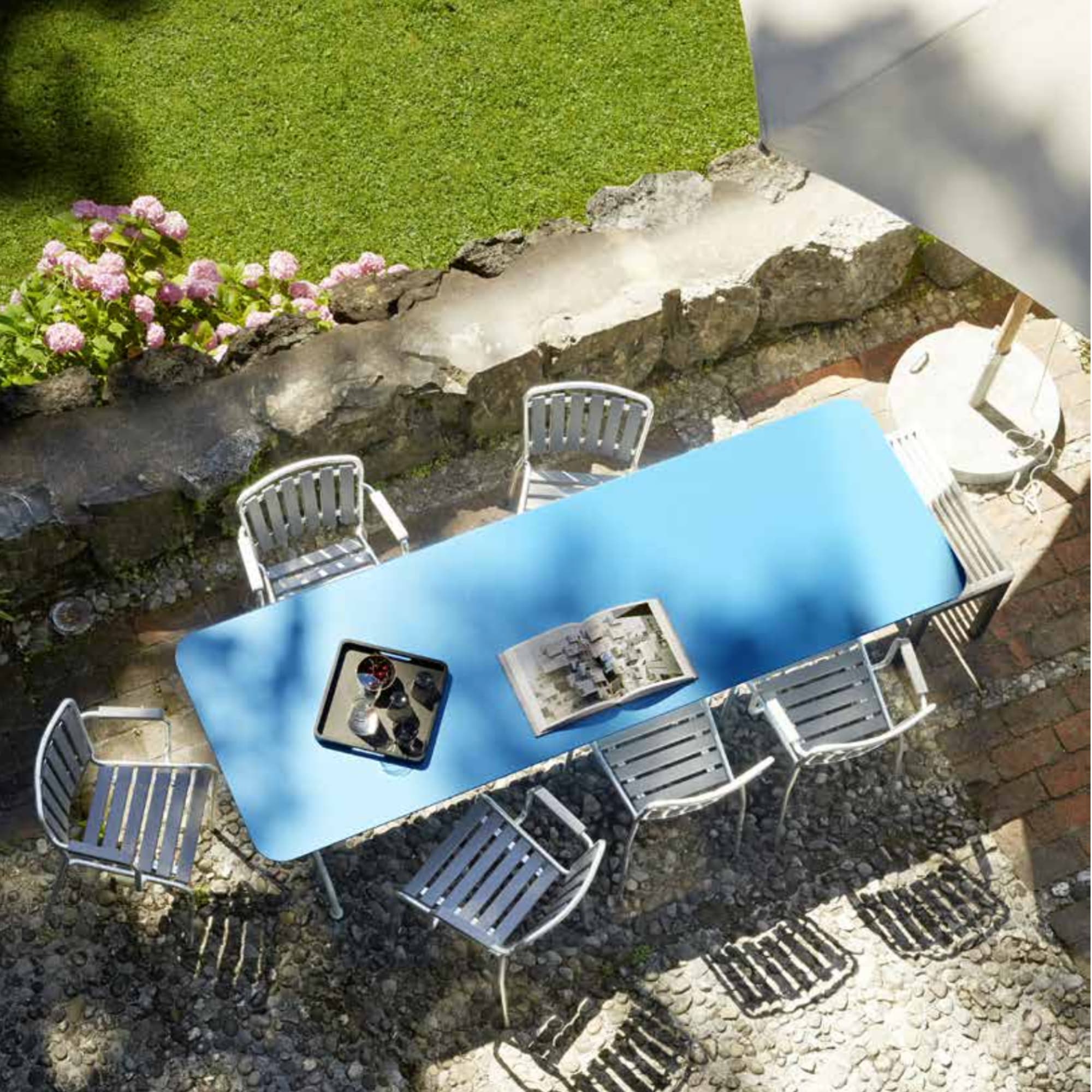 Wohnidee Luzern Haefeli Gartentisch rechteckig Produktbild