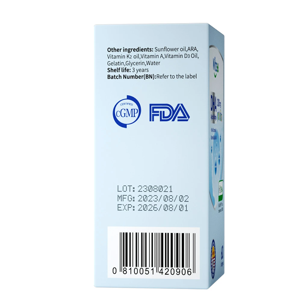 Witsbb DHA Algae Oil Capsules view 3