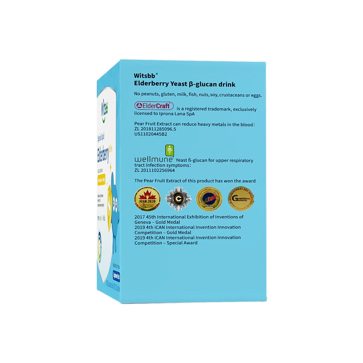 Witsbb Elderberry Yeast β-Glucan Drink view 3