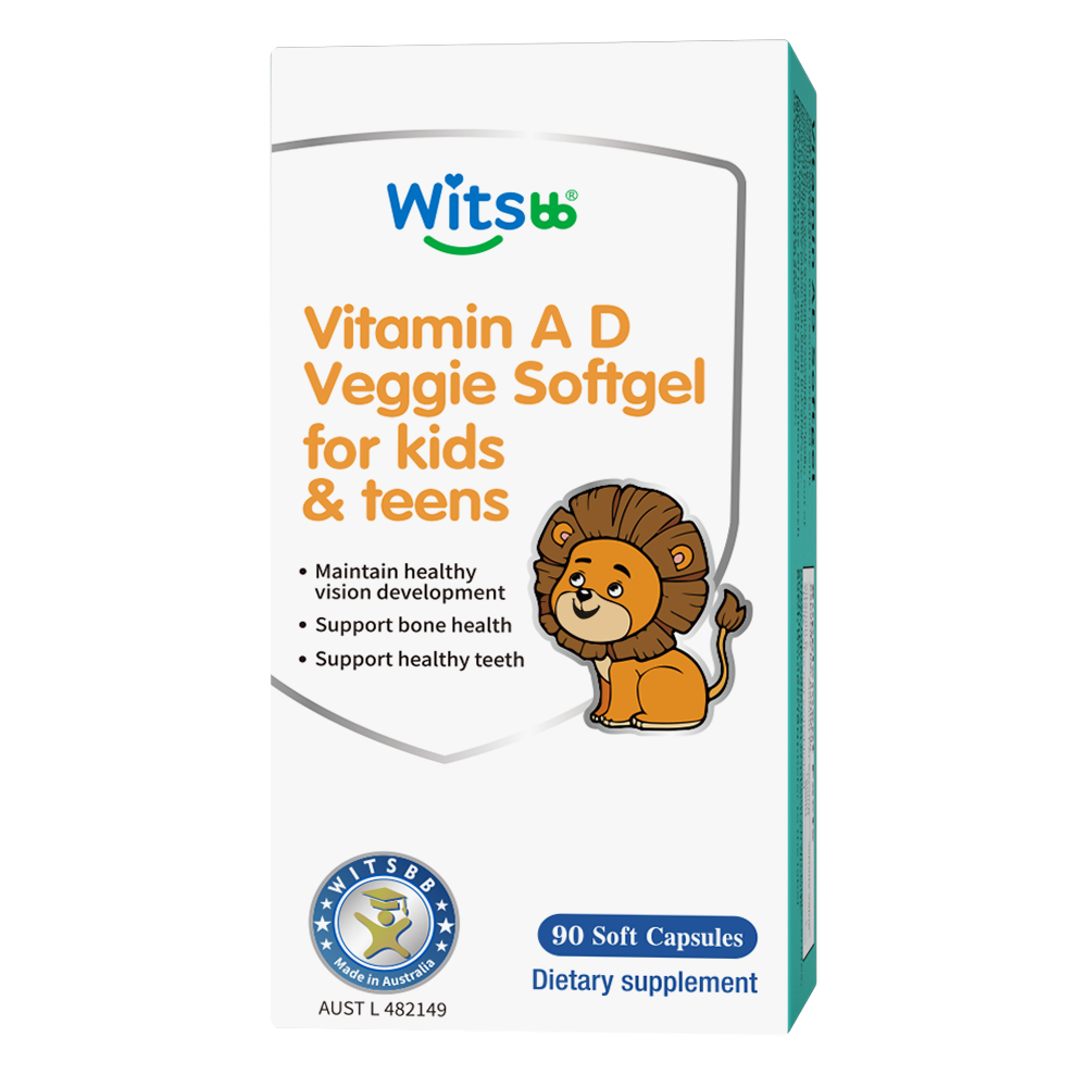 Witsbb Vitamin AD 1800/600IU  Veggie Soft Capsule