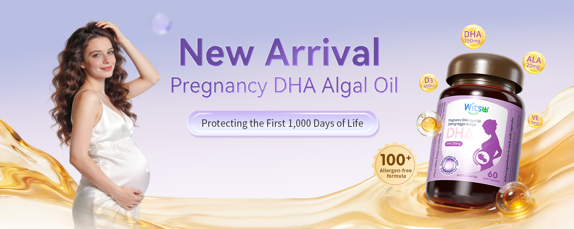 Witsbb Algae DHA Complex Softgel
