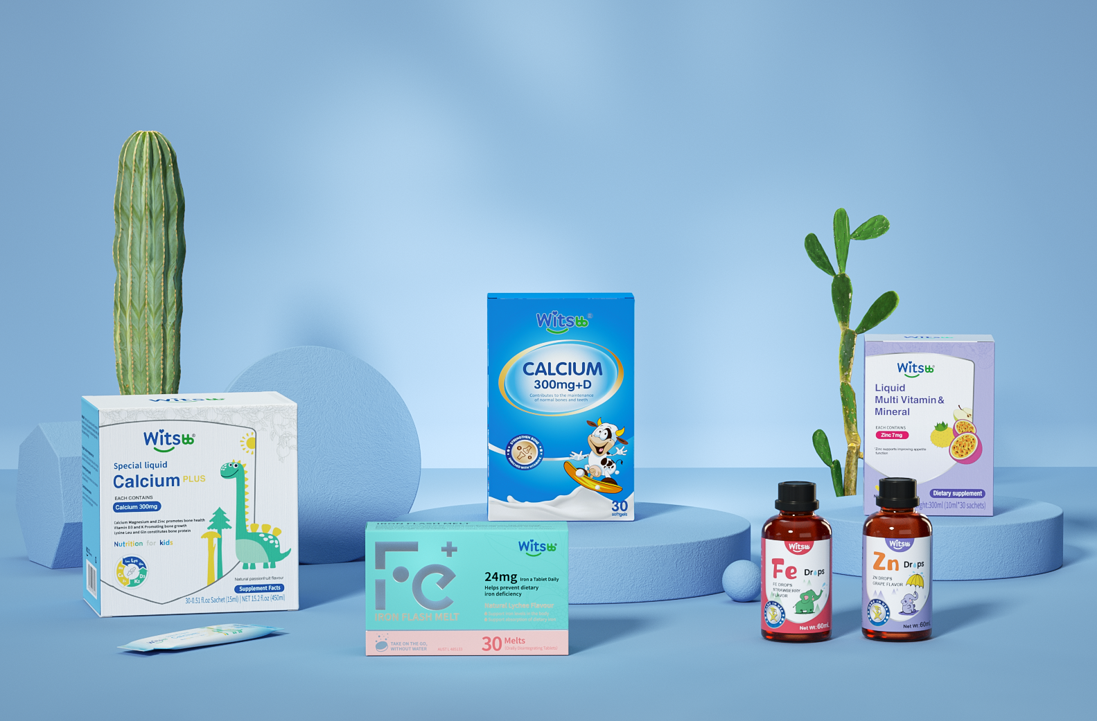 Calcium Iron Zinc