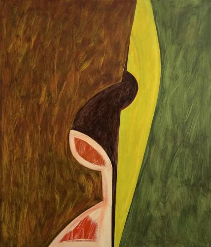 Painting by Wojciech Nowikowski - 2016 Series: Speleologist's bride