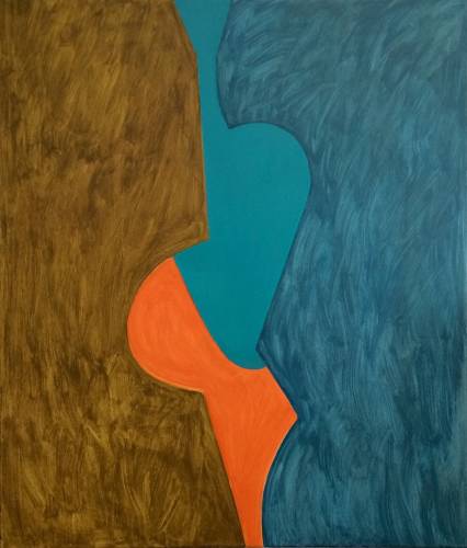 Painting by Wojciech Nowikowski - 2016 Series: Speleologist's bride