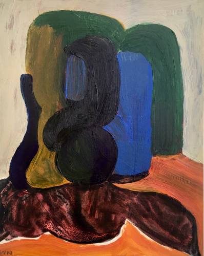 Painting by Wojciech Nowikowski - 2018-19 Series: Conspiracies