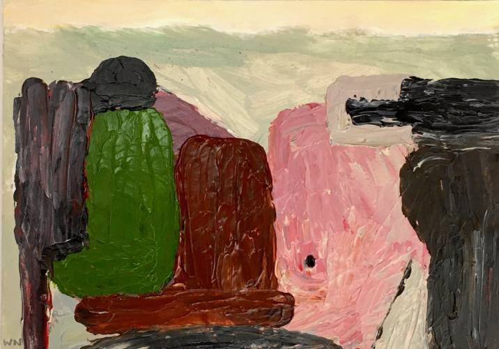 Painting by Wojciech Nowikowski - 2018-19 Series: Conspiracies