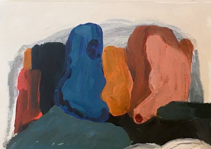 Painting by Wojciech Nowikowski - 2018-19 Series: Conspiracies