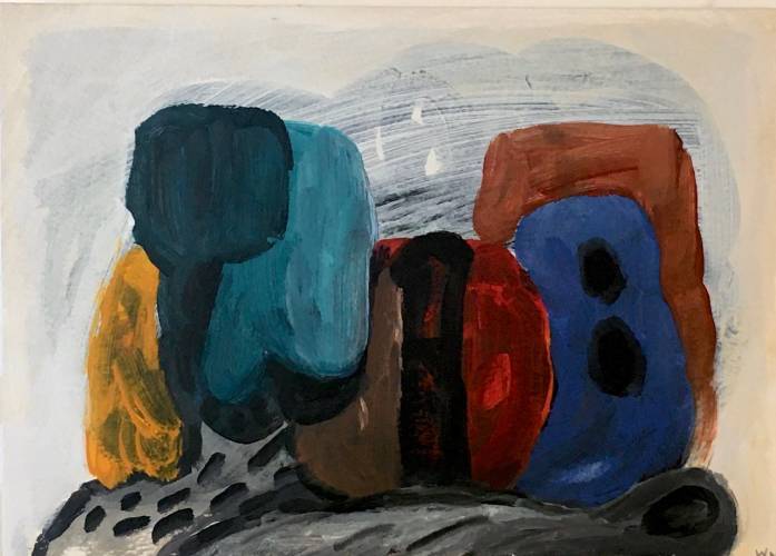 Painting by Wojciech Nowikowski - 2018-19 Series: Conspiracies