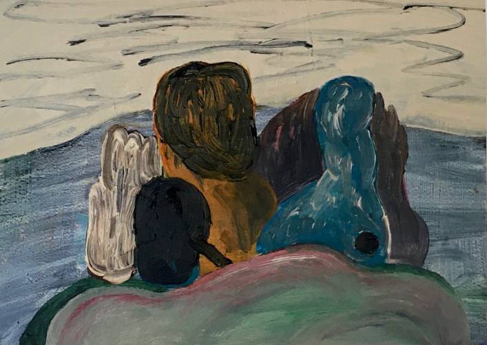 Painting by Wojciech Nowikowski - 2018-19 Series: Conspiracies