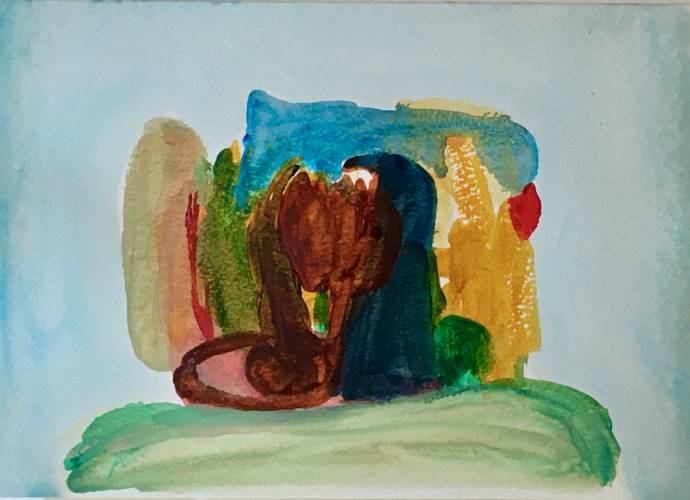 Painting by Wojciech Nowikowski - 2018-19 Series: Conspiracies