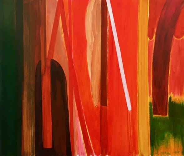 Painting by Wojciech Nowikowski - 2021-22 Series: Courtly Games