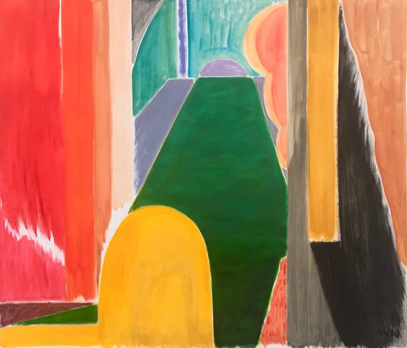 Painting by Wojciech Nowikowski - 2021-22 Series: Courtly Games