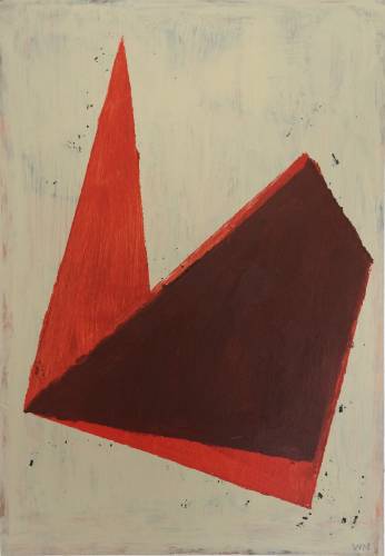 Painting by Wojciech Nowikowski - 2016 Series: Folded Forms