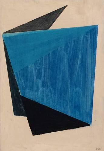 Painting by Wojciech Nowikowski - 2016 Series: Folded Forms