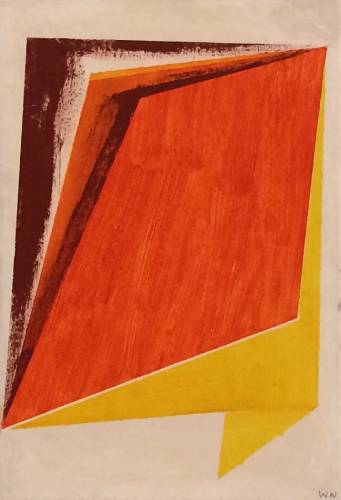 Painting by Wojciech Nowikowski - 2016 Series: Folded Forms