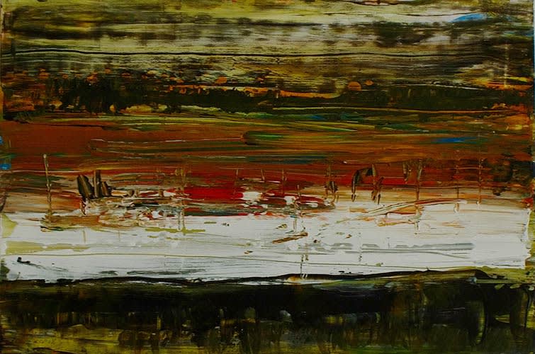 Painting by Wojciech Nowikowski - 2015 Series: Hudson Reveries