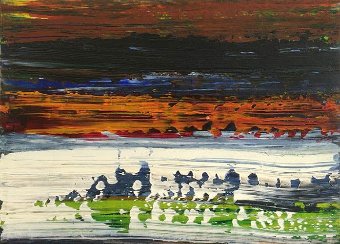 Painting by Wojciech Nowikowski - 2015 Series: Hudson Reveries