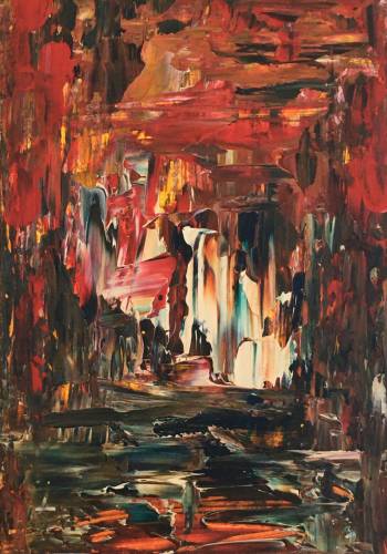 Painting by Wojciech Nowikowski - 2020 Series: Inferno