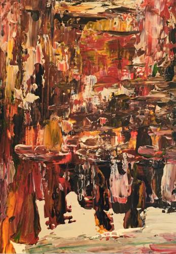 Painting by Wojciech Nowikowski - 2020 Series: Inferno