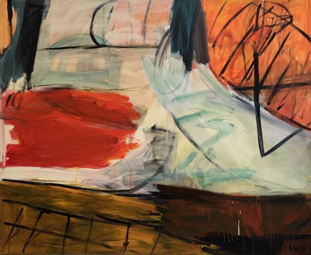 Painting by Wojciech Nowikowski - 2017 Series: Invasions