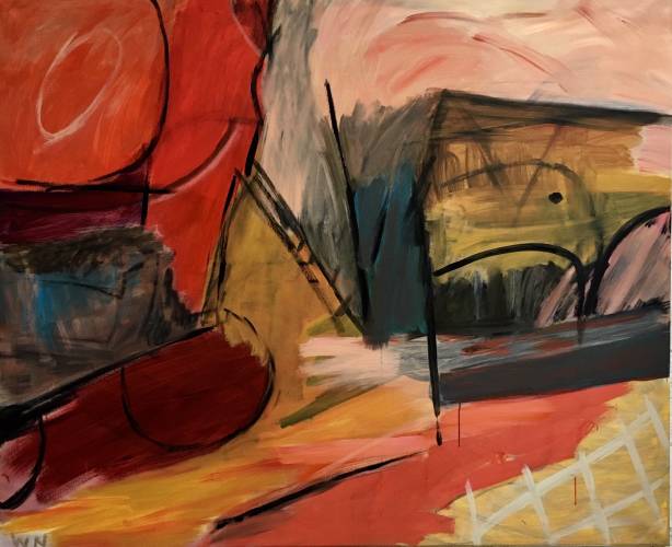 Painting by Wojciech Nowikowski - 2017 Series: Invasions