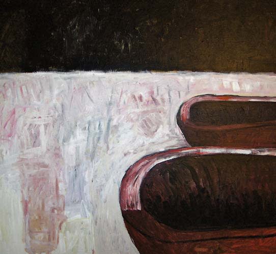 Painting by Wojciech Nowikowski - untitled 2007 acrylic on canvas 142x152cm