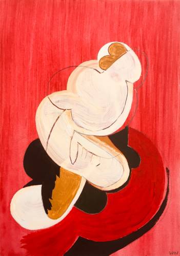 Painting by Wojciech Nowikowski - 2018 Series: Performers