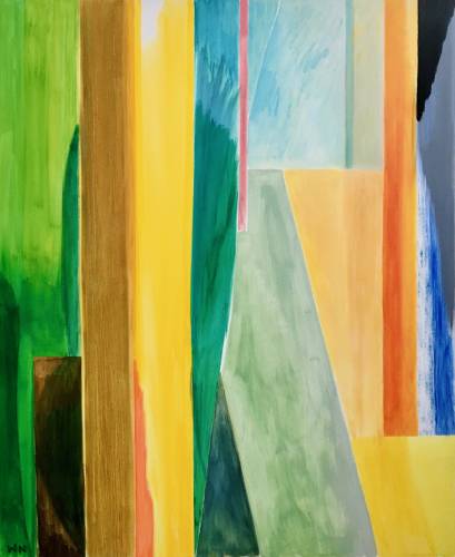 Painting by Wojciech Nowikowski - 2021-22 Series: Peristyle