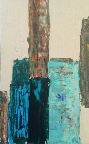 Painting by Wojciech Nowikowski - 2016 Series: Tectonics