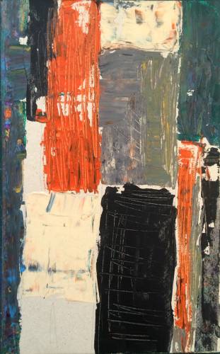 Painting by Wojciech Nowikowski - 2016 Series: Tectonics