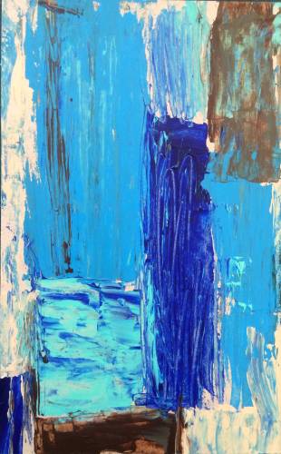 Painting by Wojciech Nowikowski - 2016 Series: Tectonics