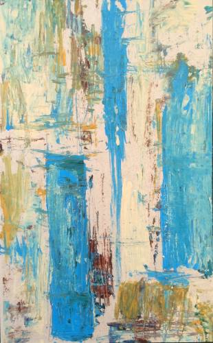 Painting by Wojciech Nowikowski - 2016 Series: Tectonics