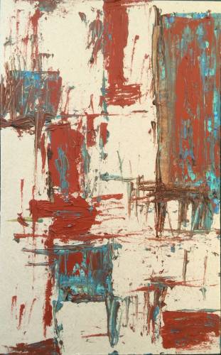 Painting by Wojciech Nowikowski - 2016 Series: Tectonics