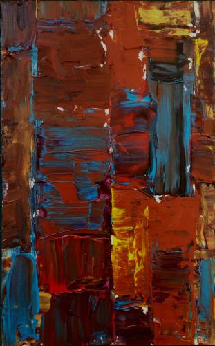 Painting by Wojciech Nowikowski - 2016 Series: Tectonics