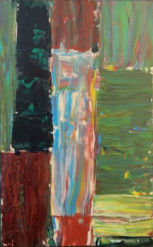 Painting by Wojciech Nowikowski - 2016 Series: Tectonics