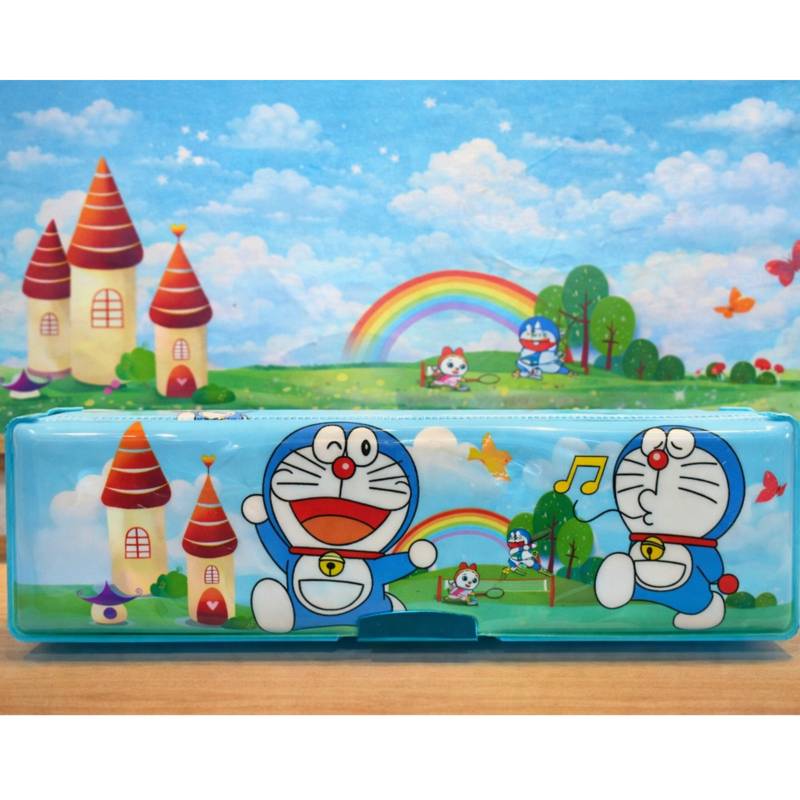 Doraemon Twin Open Pencil Box