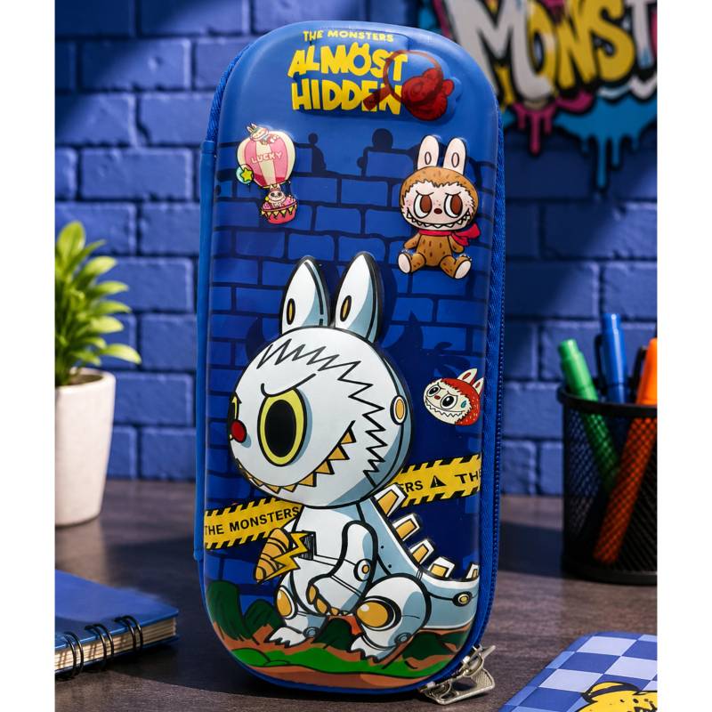 Labubu Monster 3D EVA Pencil Pouch