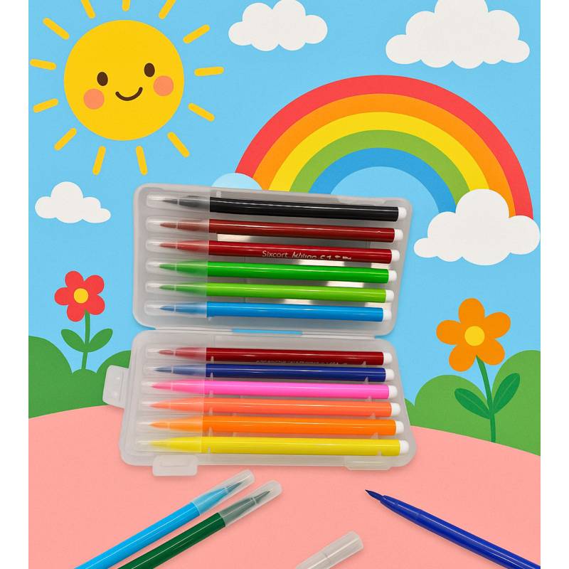 Sketch Pens( Multicolor)
