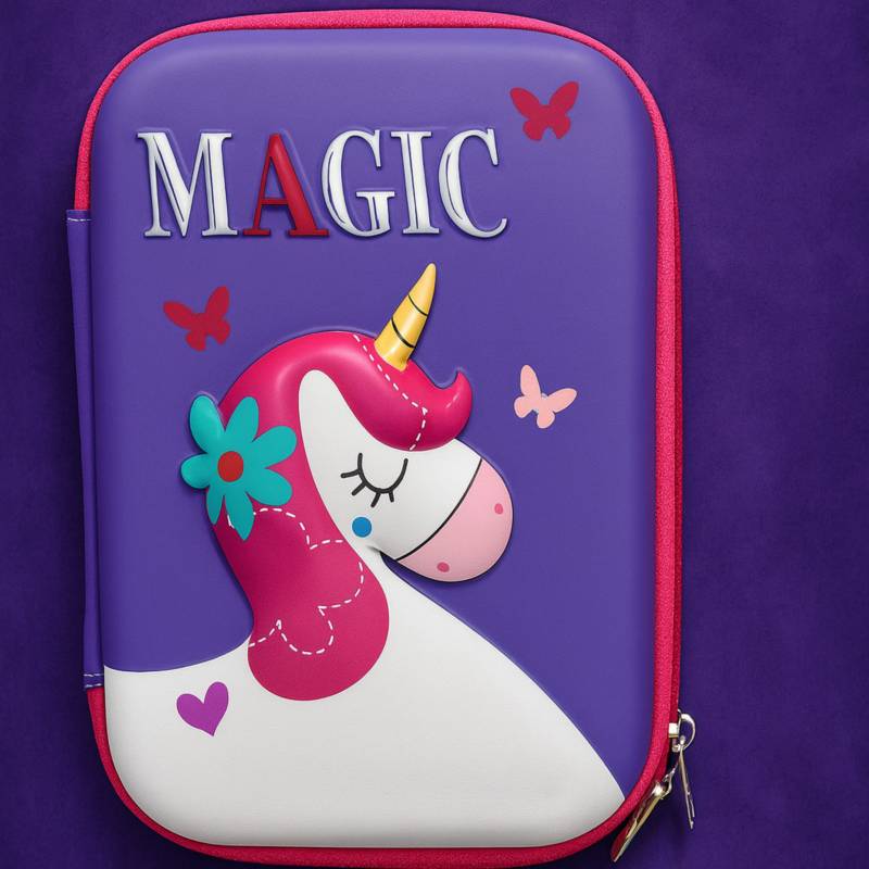Magic Unicorn 3D EVA  Pouch