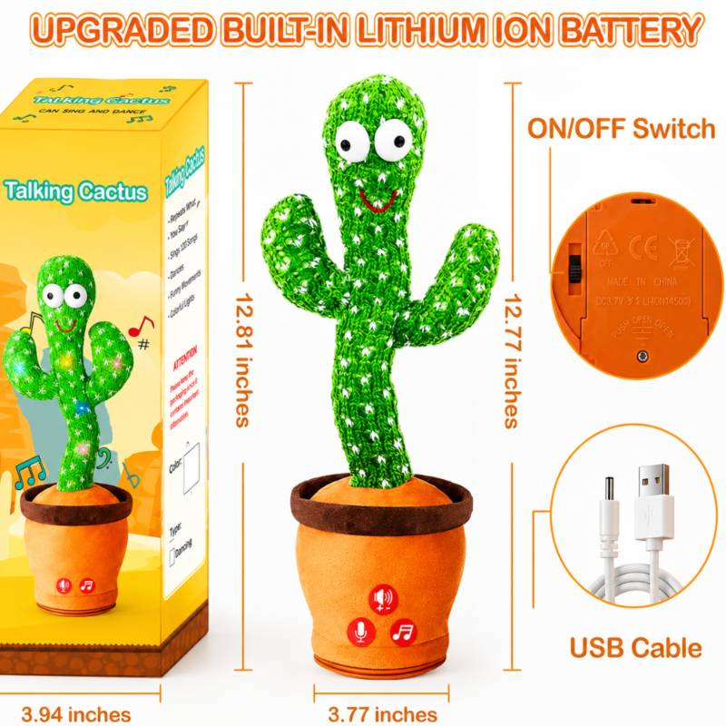 Talking Cactus Toy