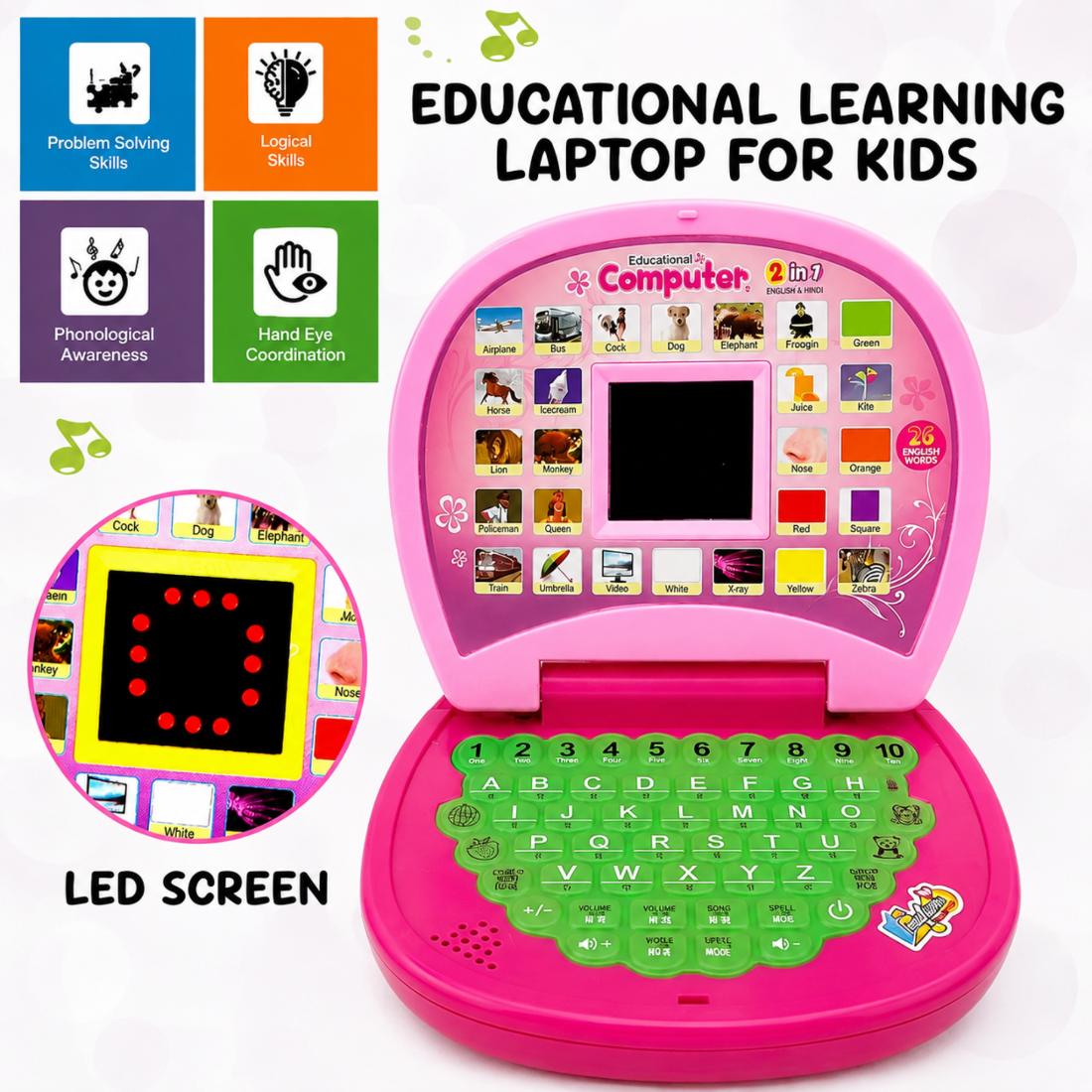 Educational Learning Laptop for Kids