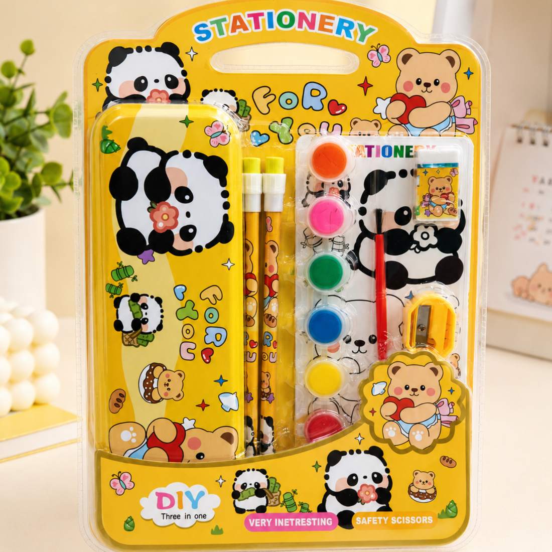 Panda Stationery Kit