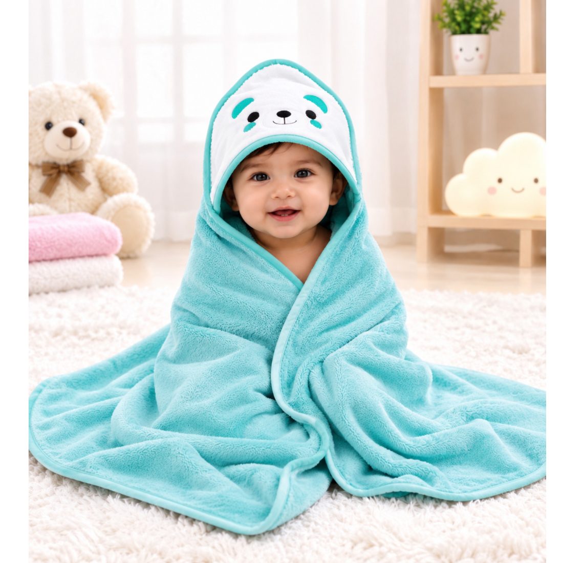 Absorbent Hooded Towel