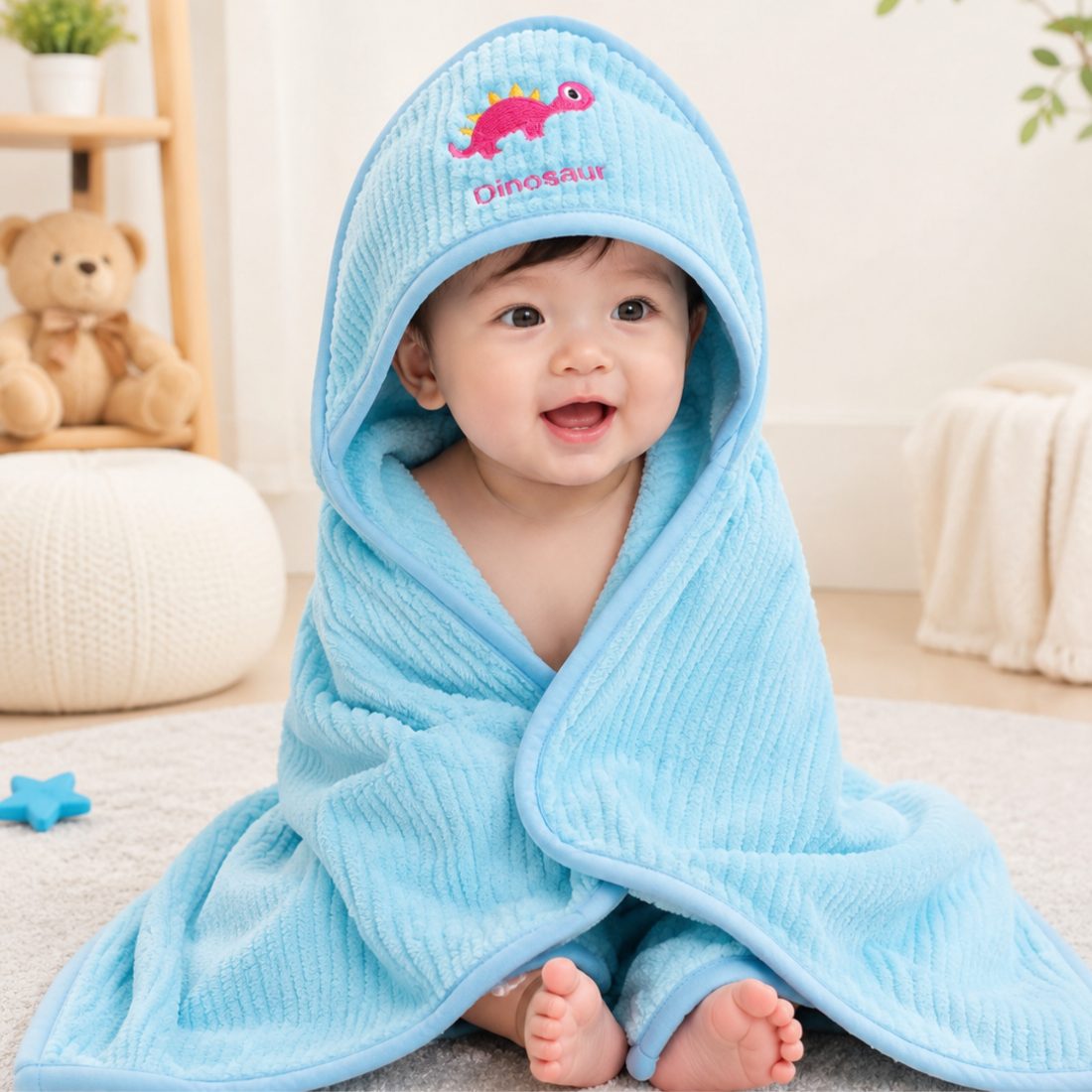 Sky Blue Baby Towel