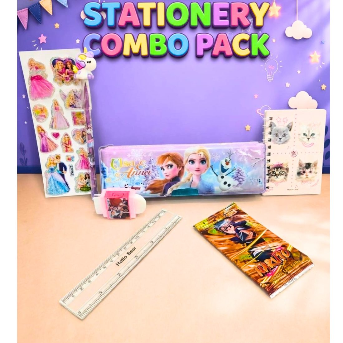 Ice Princess Pencil Box and Combo